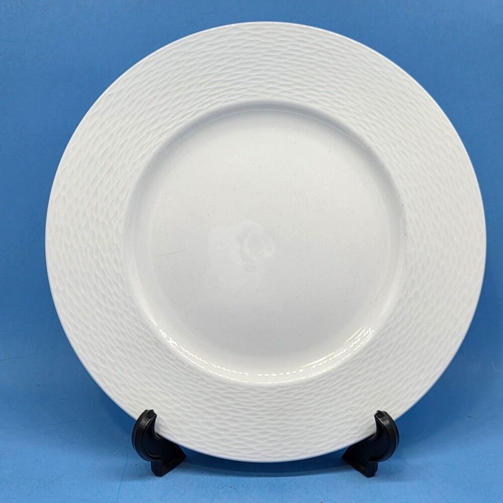 Lenox "American Hospitality" White 11" Bone China Dinner Plate EUC